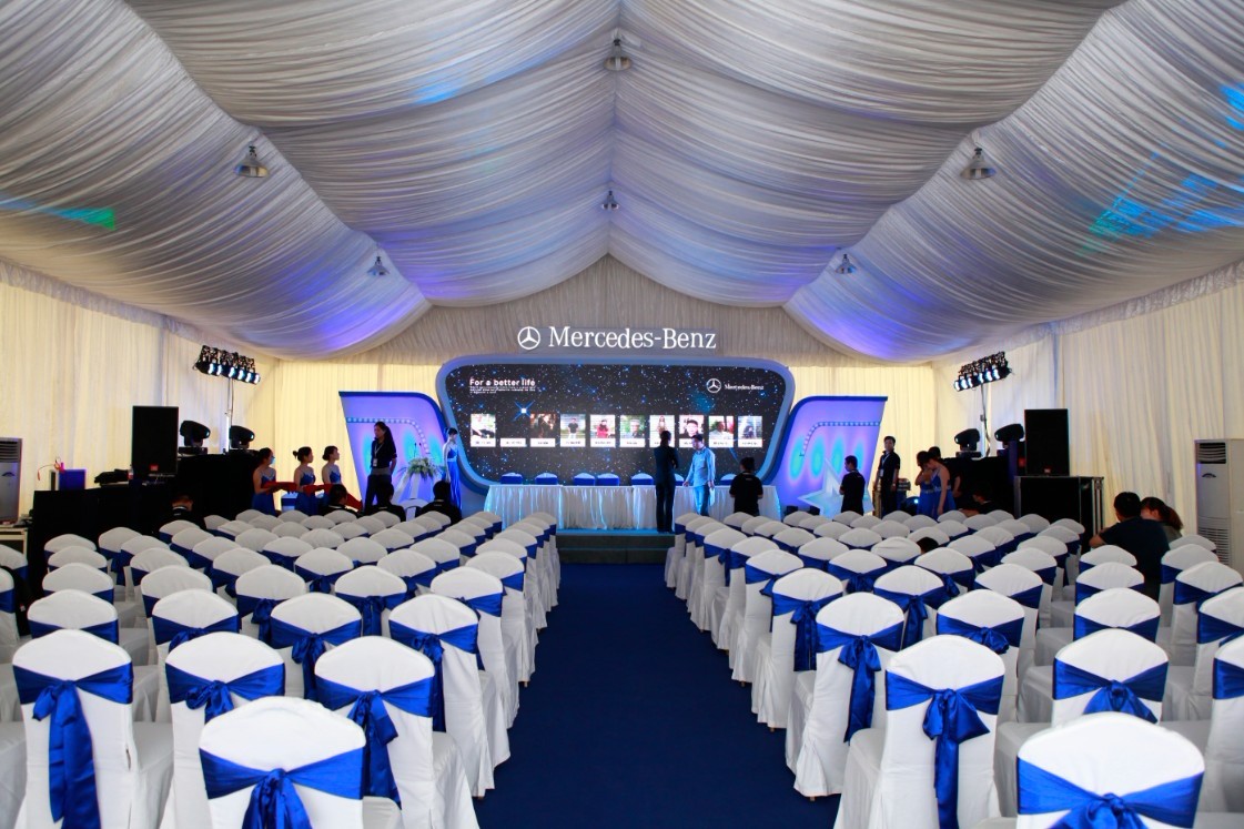 大型會展篷房應(yīng)該怎么布置？