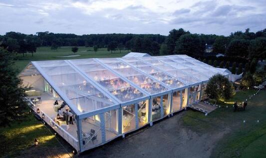 透明篷房的造型和材質怎么選擇？