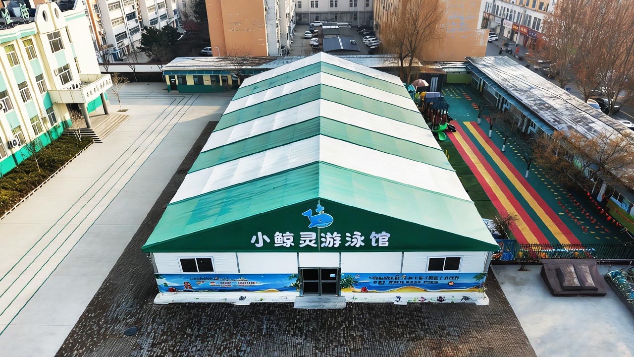 建體育館不用重土建｜裝配式篷房省時省錢！封面